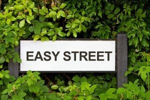 Easy Street Sign